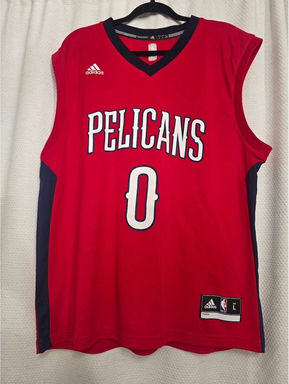 Demarcus Cousins Pelicans Jersey size L